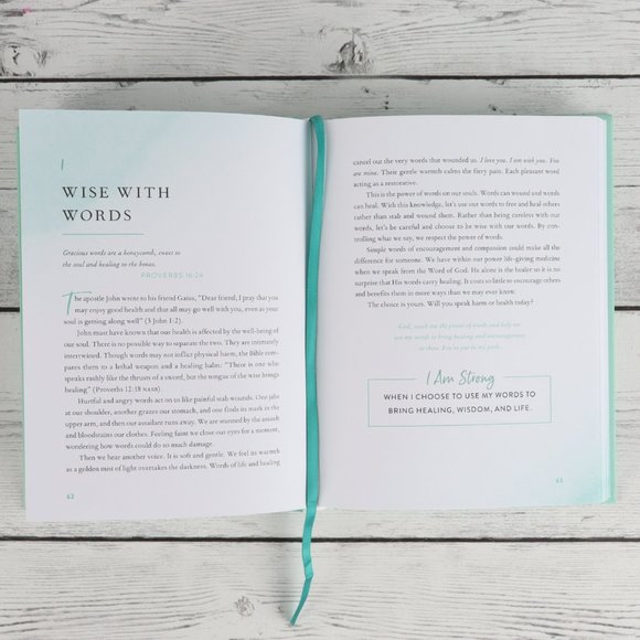 Notebook Journal Bundle with Devotional Book "Strong" By Lisa Bevere - Picture 8 of 10